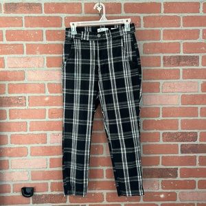 Hollister Ultra High Rise Plaid Pants